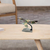 Maxbell 1:72 Fighter Model Simulation Attack Fighter Plane Model for Shelf Bar Cafes