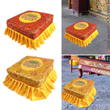 Buddha Meditation Floor Seat with Cover for Buddha Meditation Red Set