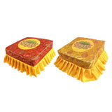 Buddha Meditation Floor Seat with Cover for Buddha Meditation Red Set