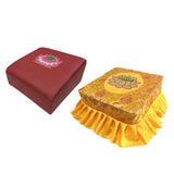 Buddha Meditation Floor Seat with Cover for Buddha Meditation Yellow Set