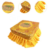 Buddha Meditation Floor Seat with Cover for Buddha Meditation Yellow Set