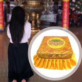 Buddha Meditation Floor Seat with Cover for Buddha Meditation Yellow Set