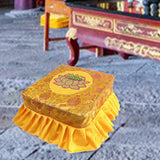 Buddha Meditation Floor Seat with Cover for Buddha Meditation Yellow Set