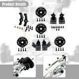 Maxbell 1/12 Steering Cups DIY Accessory Rear Cup Gear Cover for H12P H12Y Car Model