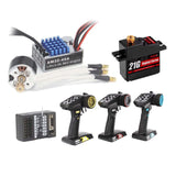 Motor with ESC Set Reliability Wear Resistant Replacement for MN78 MN82 1/12 Gold