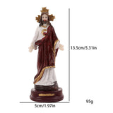 Maxbell Religious Figurine Home Decor Craft Ornament for Party Favors Gift Christmas Jesus