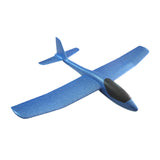 Maxbell Foam Glider Airplane Toy Flying Toy for Kids Easter Gift Hand Throwing Plane Blue