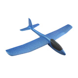 Maxbell Foam Glider Airplane Toy Flying Toy for Kids Easter Gift Hand Throwing Plane Blue