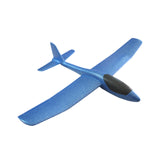 Maxbell Foam Glider Airplane Toy Flying Toy for Kids Easter Gift Hand Throwing Plane Blue
