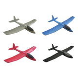 Maxbell Foam Glider Airplane Toy Flying Toy for Kids Easter Gift Hand Throwing Plane Blue