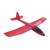 Maxbell Foam Glider Airplane Toy Flying Toy for Kids Easter Gift Hand Throwing Plane Red