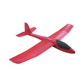Maxbell Foam Glider Airplane Toy Flying Toy for Kids Easter Gift Hand Throwing Plane Red