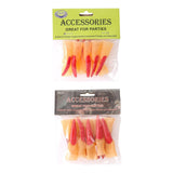 Maxbell 10Pcs Witch Nails Fingernails Long Witch Fingers for Dress up Stage Show Bar 1.5cmx6cm