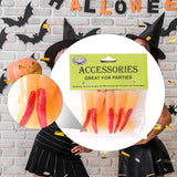 Maxbell 10Pcs Witch Nails Fingernails Long Witch Fingers for Dress up Stage Show Bar 1.5cmx6cm