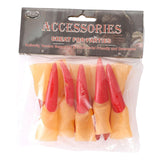 Maxbell 10Pcs Witch Nails Fingernails Long Witch Fingers for Dress up Stage Show Bar 2cmx9cm