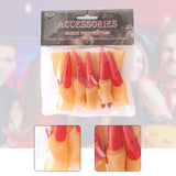 Maxbell 10Pcs Witch Nails Fingernails Long Witch Fingers for Dress up Stage Show Bar 2cmx9cm