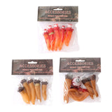 Maxbell Halloween Fingers Fake Chopped Off Fingers for Haunted Room Theater Parties Bloody