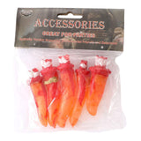 Maxbell Halloween Fingers Fake Chopped Off Fingers for Haunted Room Theater Parties Bloody