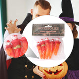 Maxbell Halloween Fingers Fake Chopped Off Fingers for Haunted Room Theater Parties Bloody