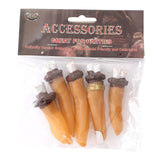 Maxbell Halloween Fingers Fake Chopped Off Fingers for Haunted Room Theater Parties Flesh Colored