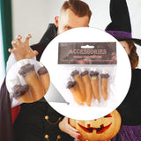Maxbell Halloween Fingers Fake Chopped Off Fingers for Haunted Room Theater Parties Flesh Colored
