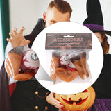 Maxbell Halloween Fingers Fake Chopped Off Fingers for Haunted Room Theater Parties With Eye Ear