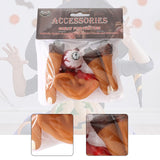 Maxbell Halloween Fingers Fake Chopped Off Fingers for Haunted Room Theater Parties With Eye Ear