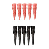 Maxbell 5 Pieces Witch Nails Fake Witch Fingers for Dress up Masquerade Role Playing Bloody