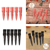 Maxbell 5 Pieces Witch Nails Fake Witch Fingers for Dress up Masquerade Role Playing Bloody
