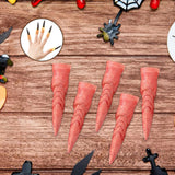 Maxbell 5 Pieces Witch Nails Fake Witch Fingers for Dress up Masquerade Role Playing Bloody