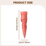 Maxbell 5 Pieces Witch Nails Fake Witch Fingers for Dress up Masquerade Role Playing Bloody