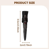 Maxbell 5 Pieces Witch Nails Fake Witch Fingers for Dress up Masquerade Role Playing Black