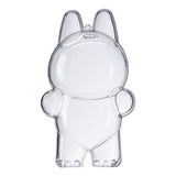 Maxbell Showcase Scratch Resistant Hanging Hole Clear Protective Case for Plush Doll 7.5cmx9.2cm