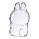 Maxbell Showcase Scratch Resistant Hanging Hole Clear Protective Case for Plush Doll 5.5cmx7.5cm