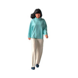 Maxbell Diorama 1/64 People Figurine Props Street People Figure for Desktop Ornament Style A