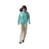 Maxbell Diorama 1/64 People Figurine Props Street People Figure for Desktop Ornament Style A