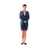 Maxbell Diorama 1/64 People Figurine Props Street People Figure for Desktop Ornament Style D