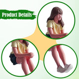 Maxbell Diorama 1/64 People Figurine Props Street People Figure for Desktop Ornament Style F