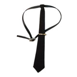 Maxbell 1/6 Scale Tie Womens Necktie for 12'' Female Doll Action Figures Accessories black