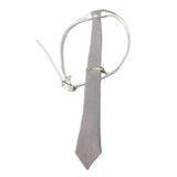 Maxbell 1/6 Scale Tie Womens Necktie for 12'' Female Doll Action Figures Accessories gray