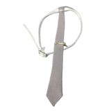 Maxbell 1/6 Scale Tie Womens Necktie for 12'' Female Doll Action Figures Accessories gray