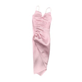 Maxbell 1/6 Scale Female Clothes Doll Outfit Costume Sleeveless Club Night Out Dress Pink