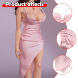 Maxbell 1/6 Scale Female Clothes Doll Outfit Costume Sleeveless Club Night Out Dress Pink
