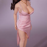 Maxbell 1/6 Scale Female Clothes Doll Outfit Costume Sleeveless Club Night Out Dress Pink