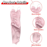 Maxbell 1/6 Scale Female Clothes Doll Outfit Costume Sleeveless Club Night Out Dress Pink