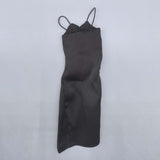 Maxbell 1/6 Scale Female Clothes Doll Outfit Costume Sleeveless Club Night Out Dress Black
