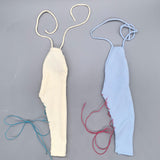 Maxbell 1/6 Bodycon Dress Cross High Slit Long Dress for 12 inch Female Figures Style A