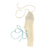 Maxbell 1/6 Bodycon Dress Cross High Slit Long Dress for 12 inch Female Figures Style A