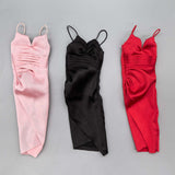 Maxbell 1/6 Scale Female Clothes Doll Outfit Costume Sleeveless Club Night Out Dress Dark Red