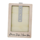 Maxbell Car Sun Visor Photo Holder Picture Frame for Wife Mom Great Gift for Drivers Style A